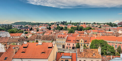 Sopron cityscape, Hungary