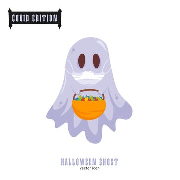 Halloween covid goast