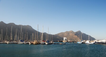 Naklejka premium Houtbay harbour