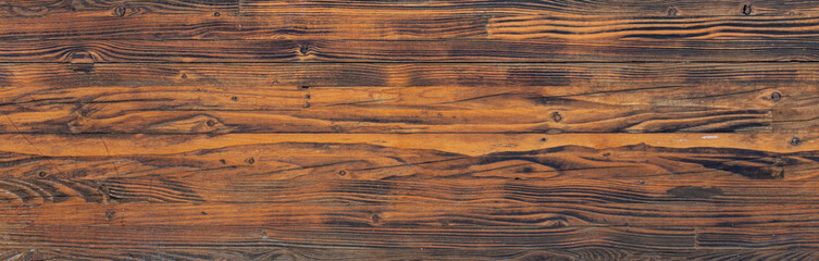 texture of old brown wood plank. background of wooden surface