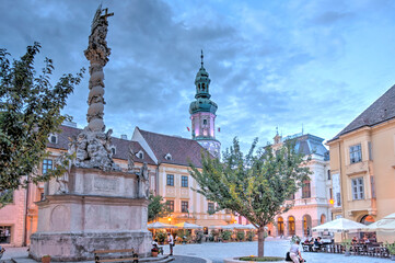 Sopron Landmarks, Hungary, HDR Image