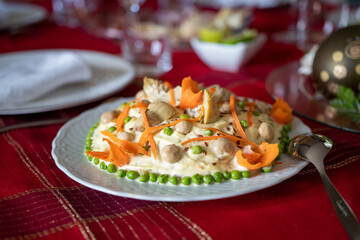 
Russian salad