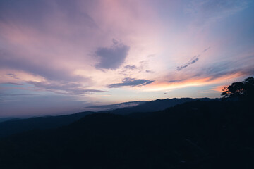 Mountains and green trees during the day