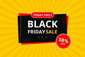 Black friday sale background banner poster. Discount poster flyer. social media instagram post template
