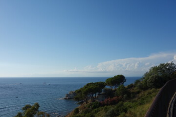 Bay of Trentova in Agropoli, Italy