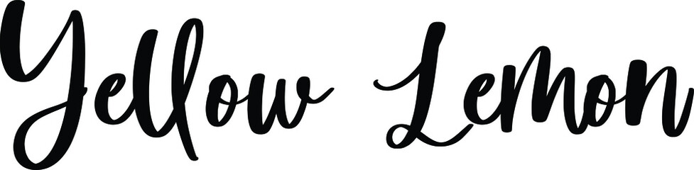 Typography/Calligraphy  Black Color Text On White Background