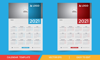 Wall Calendar 21 Calendar Week Starts On Saturday Calendar Template Design With Place For Photo And Company Logo Wall Calendar Design Template 21 Wall Mural Pavel