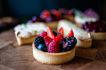 Sweets at a banquet on the occasion of a wedding or birthday