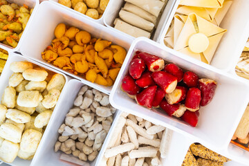 Congelados varios tipos de pescado y platos cocinados