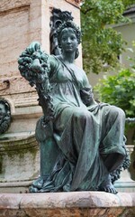 Der Lindaviabrunnen in Lindau