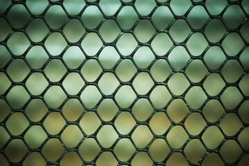 metal grid background