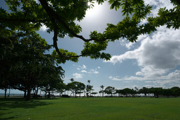 ハワイの公園、アラモアナビーチパーク