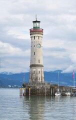 Fototapeta premium Leuchtturm Lindau
