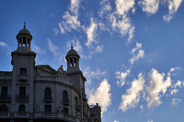 Edificios en Barcelona, Espa&ntilde;a.
