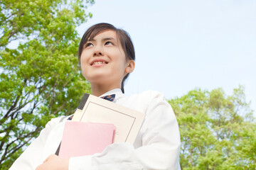 Fototapeta premium 女子高校生イメージ