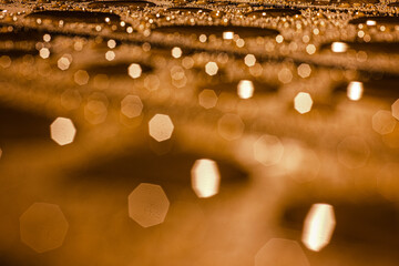 Wood texture with raindrops with 