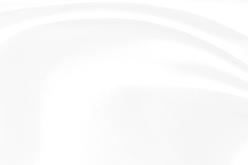 Obraz premium White cloth background abstract with soft waves.