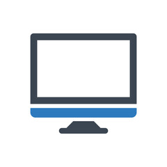 Television icon ( vector illustration )