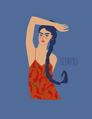 Scorpio Zodiac sign With Girl