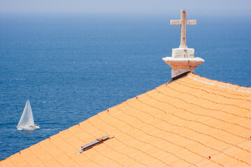 View over Piran in Slovenia