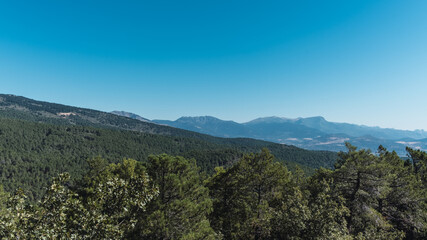 Fototapeta na wymiar Views of a mountainside