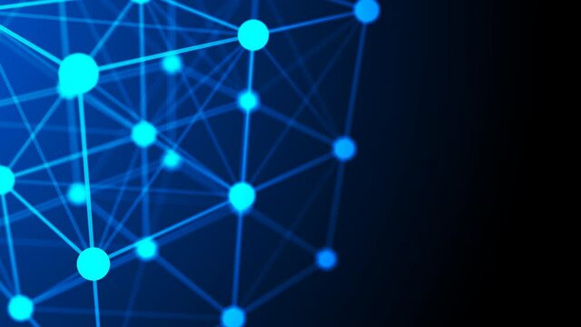 cubo, atomi, rotazione, 3d, molecole, struttura