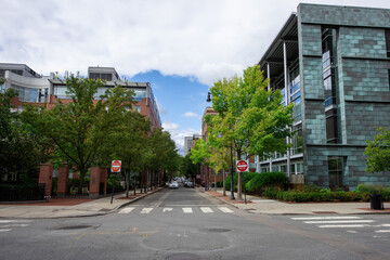 Fototapeta na wymiar Street scape of Boston, USA