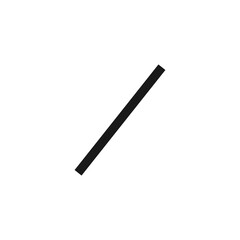 Slash icon. Math symbol modern, simple, vector, icon for website design, mobile app, ui. Vector Illustration