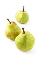 ラ・フランス（白バックで撮影した洋ナシ・セイヨウナシ）