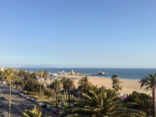 view of the Santa Monica Pier