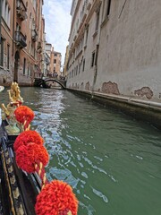 Eine Fahrt in Venedig mit der Gondel