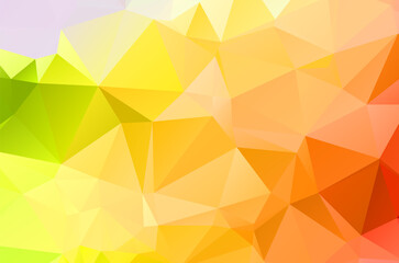 Creative design template light yellow vivid modern geometric abstract background