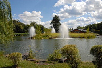 fountain in the park