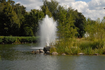 fountain in the park
