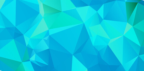 Light blue triangle modern geometric abstract background