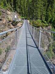 hängebrücke am verwallsee, austria