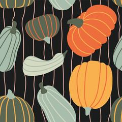 cute pumkin on black-1