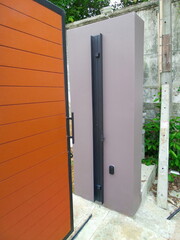 Steel sliding doors and fittings.Remote control door.Electrical door.Automatic door.