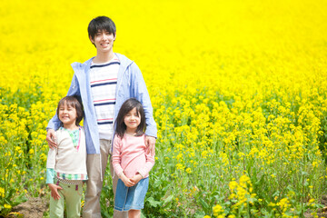 Fototapeta premium 親子ポートレート