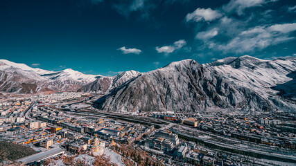 Yushu, one of the highest city in the world