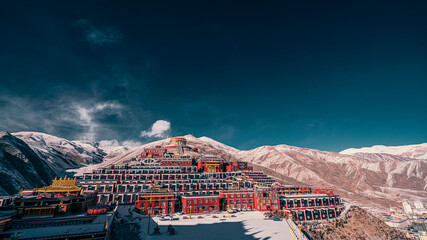 Yushu, one of the highest city in the world