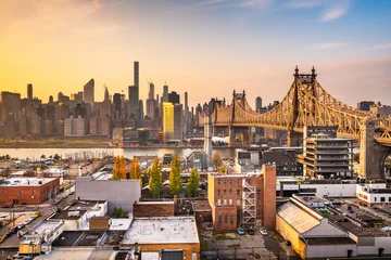 Gordijnen New York, New York, USA From Queens © SeanPavonePhoto