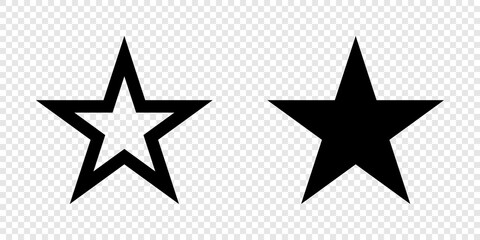 Stars. Star - Vector icon. Vector illustration
