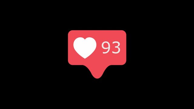 social media counter and like