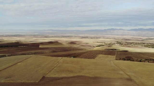 Fields close to Zanjan, Northern Iran
