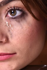 Obraz premium Larme de tristesse