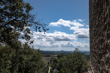 Naklejka premium Paisaje cielo y nubes 