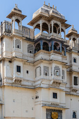 Fototapeta na wymiar City Palace, Udaipur, Rajasthan., India, Asia