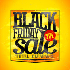 Black friday sale, total clearance now on