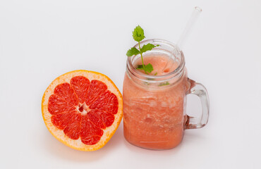 grapefruit and juice